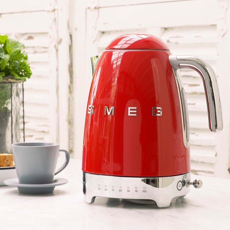 Bollitore a temperatura variabile ROSSO SMEG KLF04RDEU
