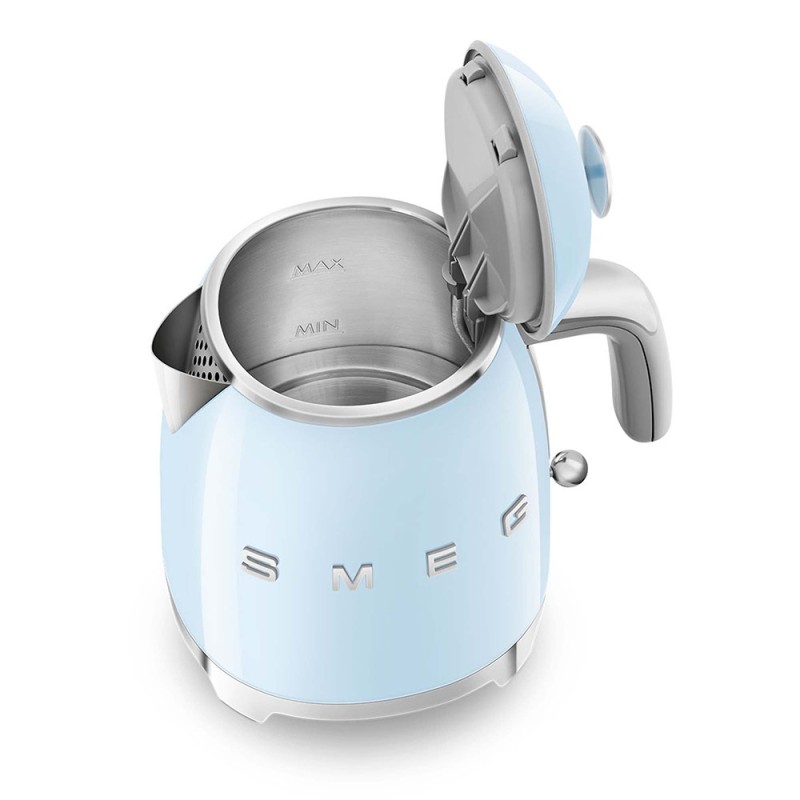 SMEG MINI BOLLITORE ELETTRICO AZZURRO linea anni 50 Lt0,8 AZZURRO KLF05PBEU SMEG
