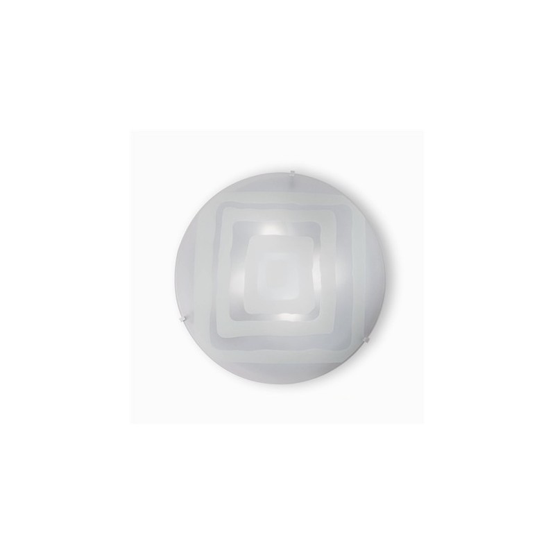 PLAFONIERA BIANCA STONEHENGE PL4 IDEAL LUX