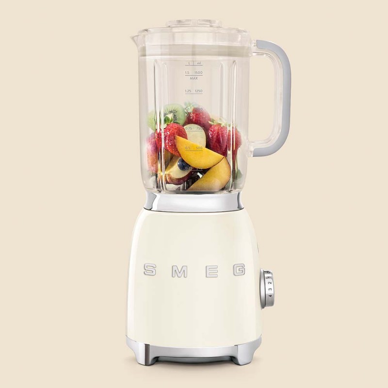 BLENDER-FRULLATORE A BICCHIERE  SMEG COLORE PANNA
