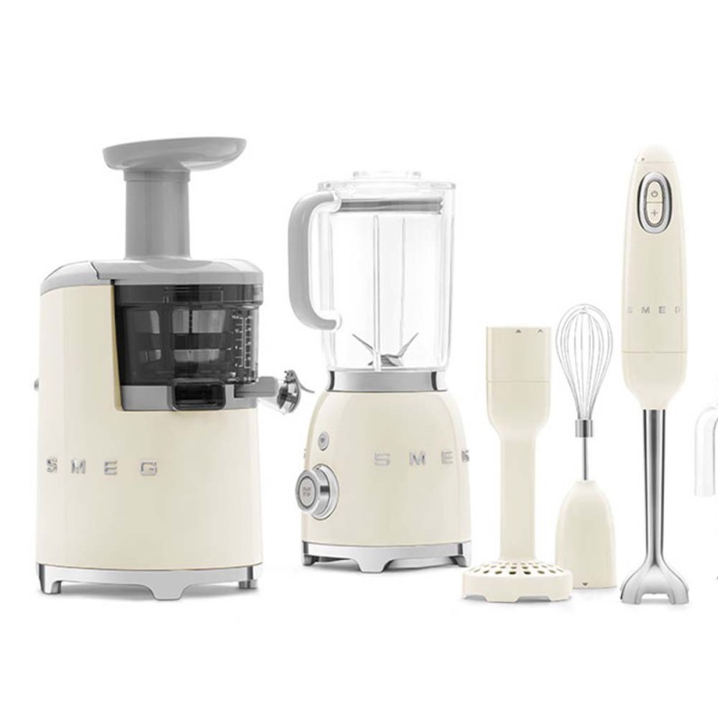 BLENDER-FRULLATORE A BICCHIERE  SMEG COLORE PANNA