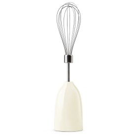 Frullatore ad immersione con asta e lame in acciaio inox. Con bicchiere, tritatutto, frusta e schiacciaverdure  inclusi. SMEG CO 2