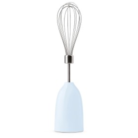 Frullatore ad immersione con asta e lame in acciaio inox. Con bicchiere, tritatutto, frusta e schiacciaverdure  inclusi. SMEG CO 2