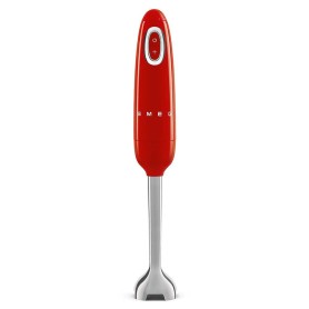 Smeg frullatore immersione singolo rosso con braccio inox 2