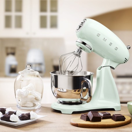 Impastatrice planetaria full color VERDE PASTELLO SMF03PGEU SMEG