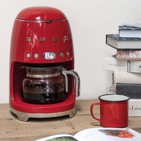 Macchina caffè americano SMEG DCF02RDEU ROSSO