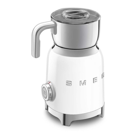 Montalatte Smeg BIANCO per latte caldo o freddo e scalda latte o cioccolata BIANCO SMEG 50'S STYLE