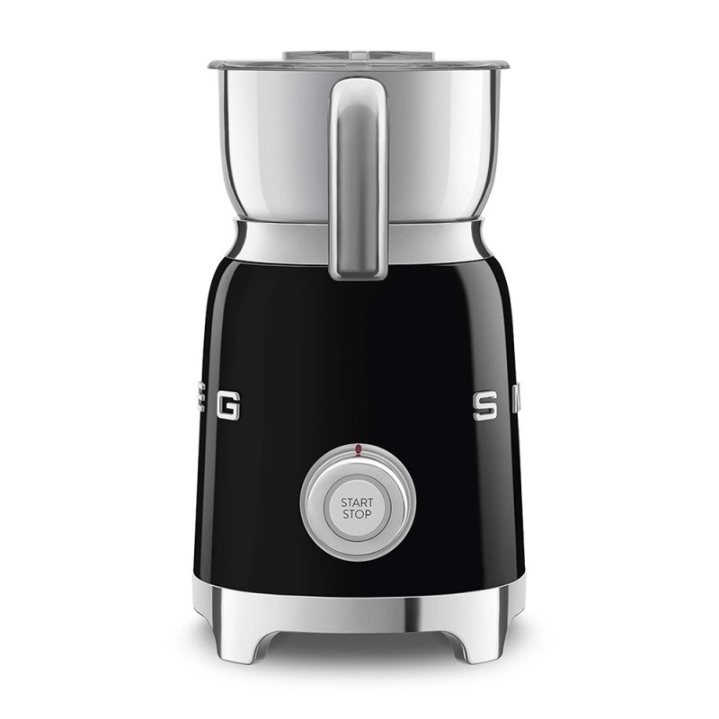 Montalatte per latte caldo o freddo e scalda latte o cioccolata NERO SMEG MFF01BLEU