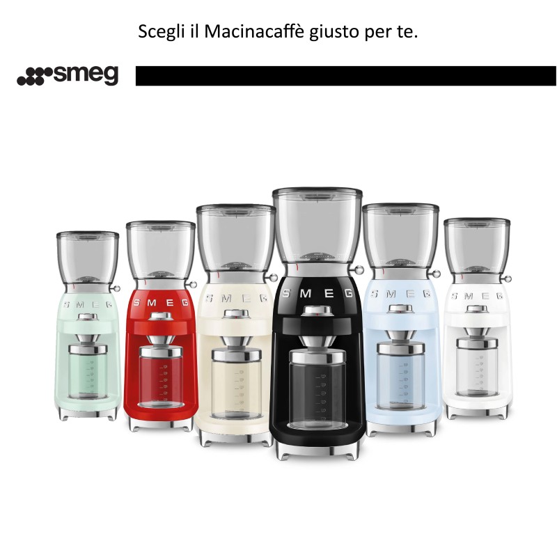 Macina caffè AZZURRO CGF01PBEU SMEG