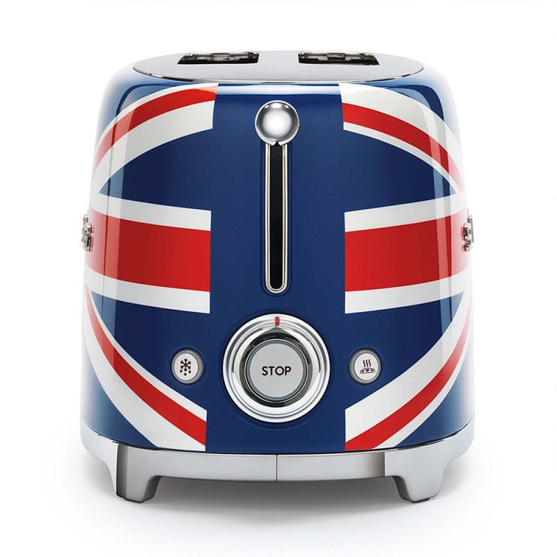 TOSTAPANE 2 FETTE  SMEG BANDIERA INGLESE  LINEA ANNI '50