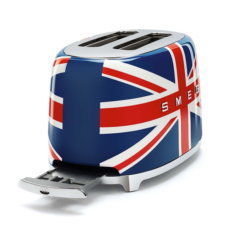 TOSTAPANE 2 FETTE  SMEG BANDIERA INGLESE  LINEA ANNI '50
