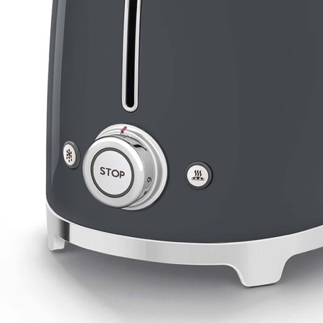 Tostapane 2 FETTE ANTRACITE SMEG TSF01GREU Tostapane 2 FETTE ANTRACITE SMEG TSF01GREU