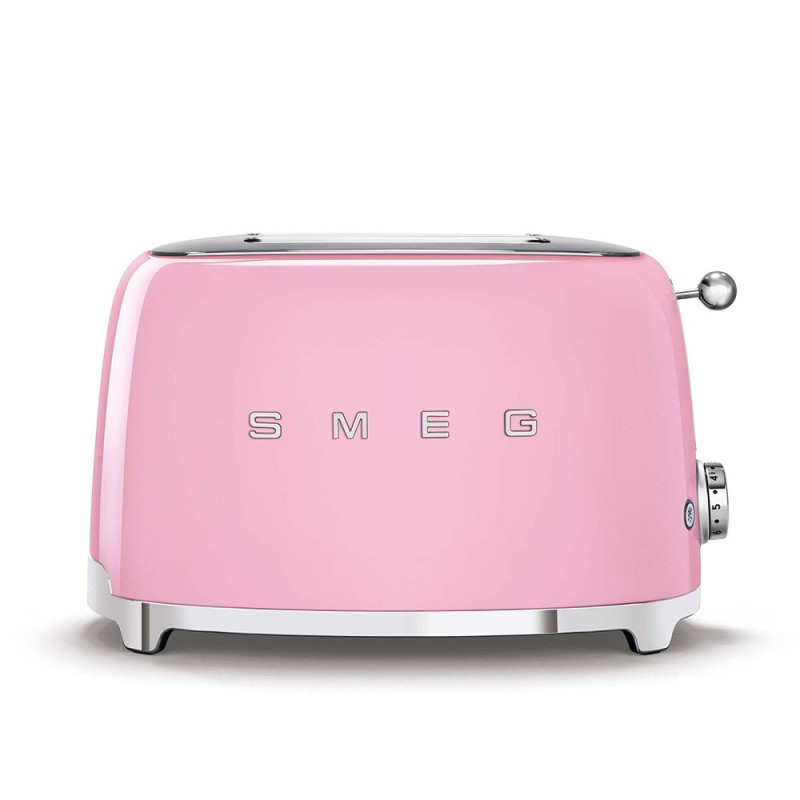 TOSTAPANE SMEG ROSA PREZZO LINEA BOMBATA OFFERTA TSF01PKEU