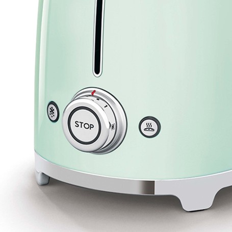 TOSTAPANE 2 FETTE VERDE PASTELLO SMEG TSF01PGEU