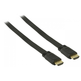 Cavo HDMI - piatto - 10 mt - nero 2