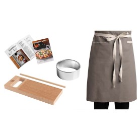 SET PER PREPARARE GNOCCHI, GNOCCHETTI E GARGANELLI MARCATO LIKE A PRO VERDE CON GREMBIULE BP-GNO-DIS Marcat 2