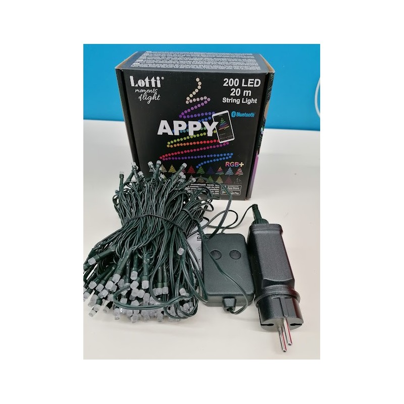 Catena 200 led 20mt multicolor smart APPY 21 TL200 LOTTI (LO68575)