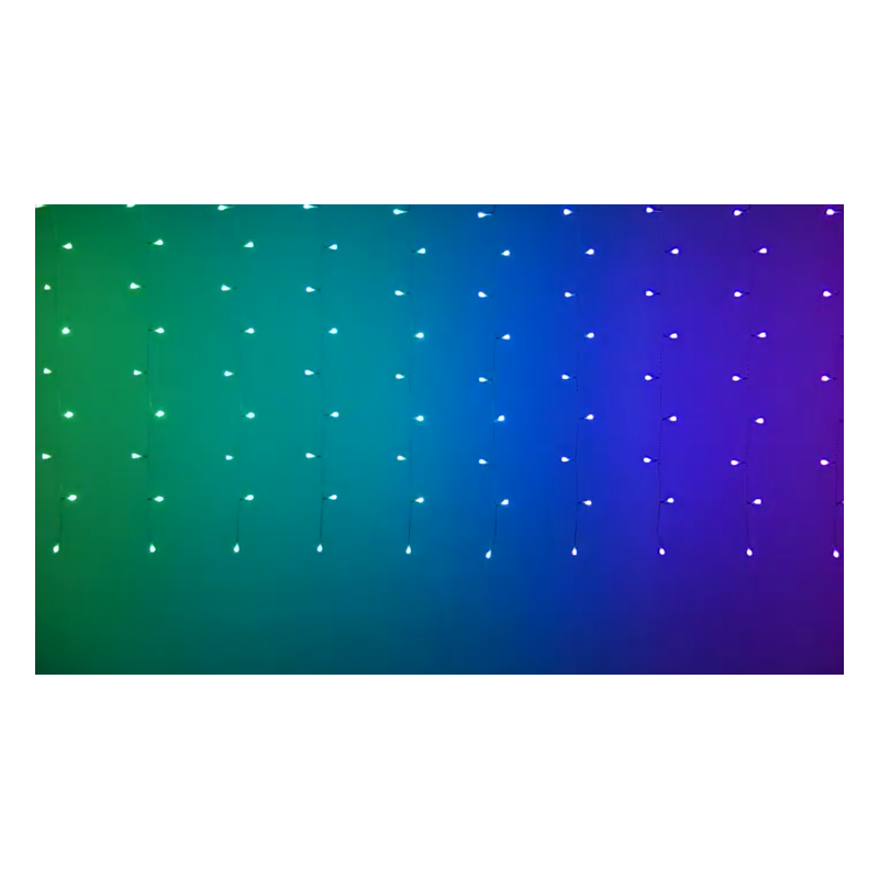Tenda 225 LED multicolor 5mtx1,2mt comando APP APPY IL225 500-120 (RGB) Lotti