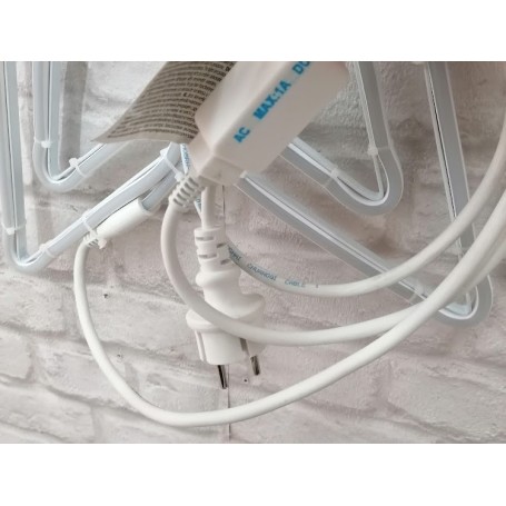 Stella doppia 360 LED neon luce calda luce bifacciale