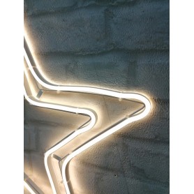 Stella doppia 360 LED neon luce calda luce bifacciale 2
