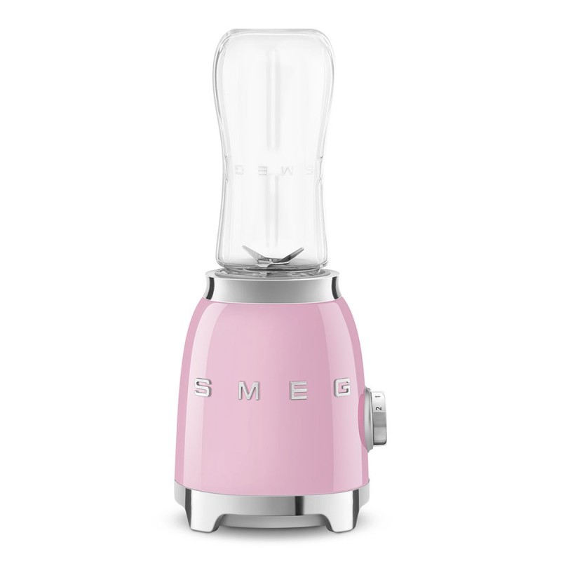 Frullatore ROSA multifunzione compatto linea 50's style PBF01PKEU SMEG
