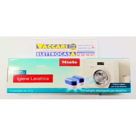 Pastiglie per lavaggio lavatrice MIELE  IGIENE LAVATRICE MIELE Pastiglie per lavaggio lavatrice MIELE  IGIENE LAVATRICE MIELE